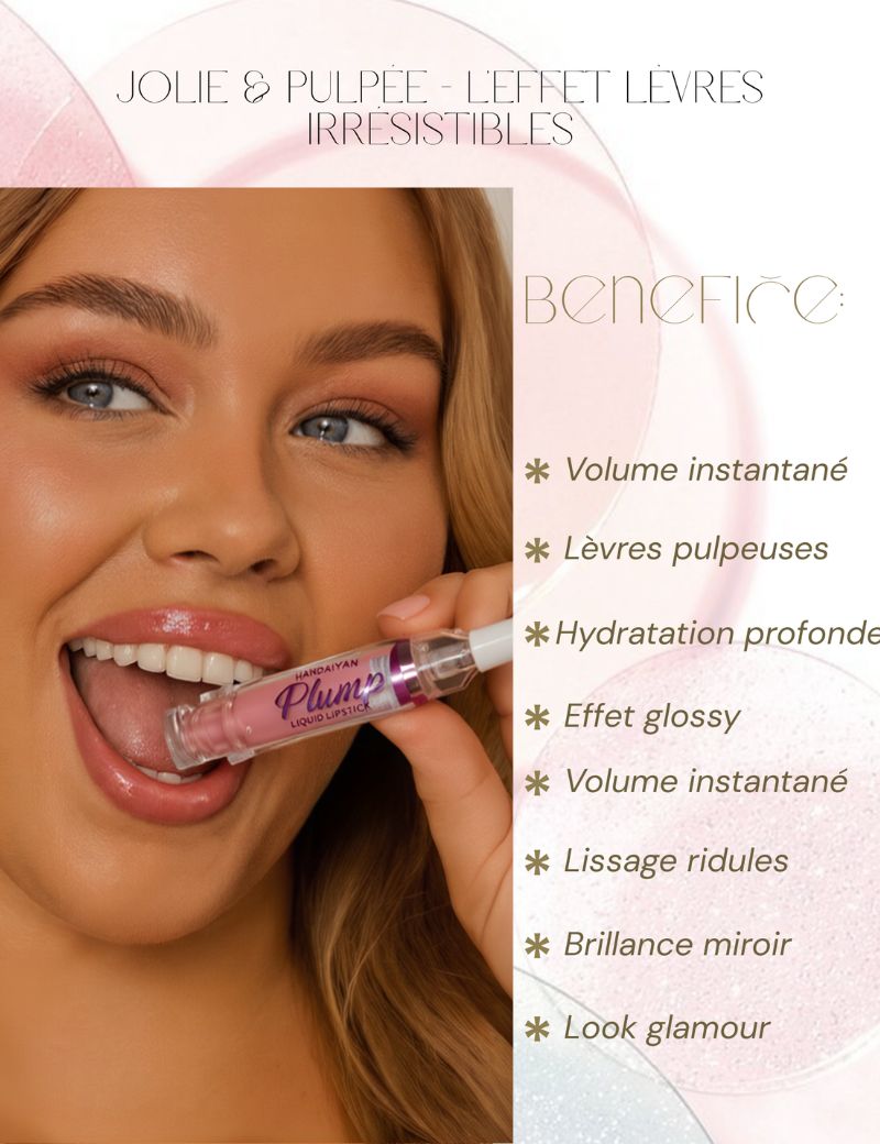 Gloss Volumateur de lèvres Glowips™ Effet repulpant et brillant